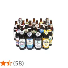 Eine Auswahl an dunklen Bieren, die das beste dunkle Bier Deutschlands repräsentieren könnten.